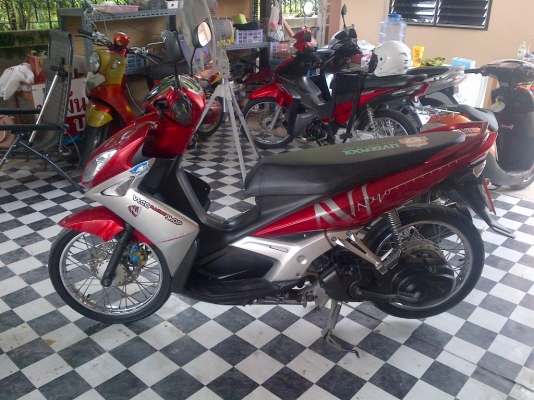 ด่วน!นูโวอิลิแก๊น135cc รถสวย ปี51 รถเครื่องเดิมแน่นๆ พร้อมใช้ ทะเบียน+เอกสารโอน ภาษีไม่หมด