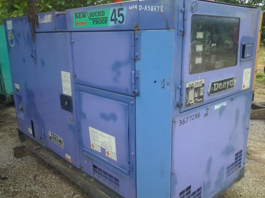 ขายเครื่องปั่นไฟ Denyo 45 Kva นำเข้าจากประเทศญี่ปุ่น
