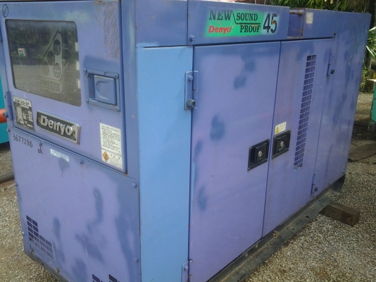 ขายเครื่องปั่นไฟ Denyo 45 Kva นำเข้าจากประเทศญี่ปุ่น ขายเครื่องปั่นไฟ Denyo 45 Kva นำเข้าจากประเทศญี่ปุ่น