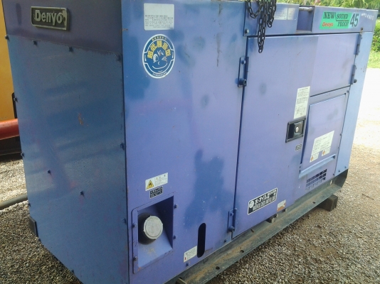 ขายเครื่องปั่นไฟ Denyo 45 Kva นำเข้าจากประเทศญี่ปุ่น ขายเครื่องปั่นไฟ Denyo 45 Kva นำเข้าจากประเทศญี่ปุ่น