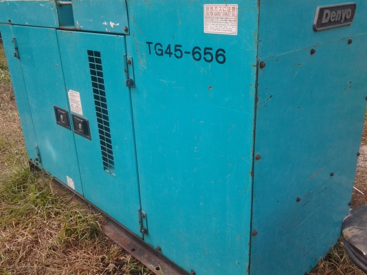 ขายเครื่องปั่นไฟ Denyo 45 Kva นำเข้าจากประเทศญี่ปุ่น