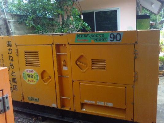 ขายด่วน เครื่องปั่นไฟสภาพดี มือสองจากญี่ปุ่น พร้อมใช้งาน