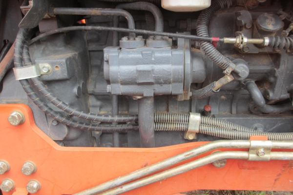 ขายรถแทรกเตอร์ คูโบต้า M6040 มือสองอุปกรณ์หน้าหลัง