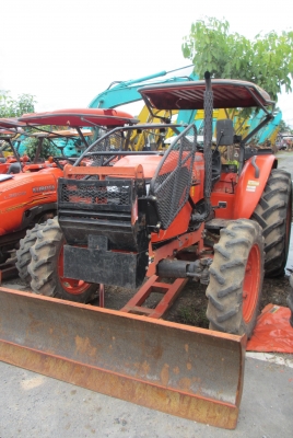 ขายรถแทรกเตอร์ คูโบต้า M6040 มือสองอุปกรณ์หน้าหลัง