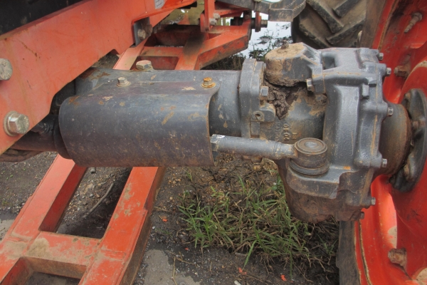 ขายรถแทรกเตอร์ คูโบต้า M6040 มือสองอุปกรณ์หน้าหลัง