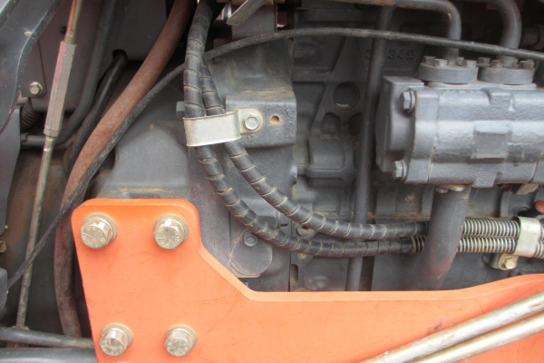 ขายรถแทรกเตอร์ คูโบต้า M6040 มือสองอุปกรณ์หน้าหลัง