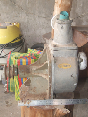 ขายปั๊มหอยโข่งเพลาลอย 1200 บาท