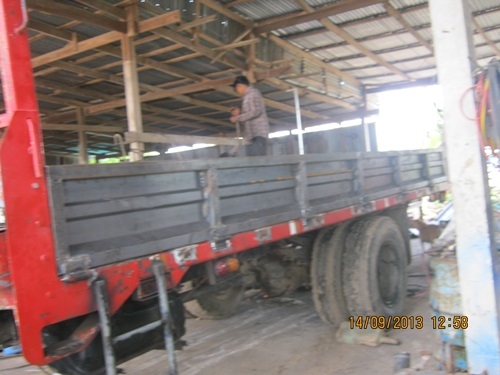 กำลังต่อ จองได้ ขายรถบรรทุกหกล้อฮีโน่หัวสิงห์ไฮเทคเครื่อง HO6C -T เครื่อง-200 แรงม้าติดเครนทอนาโด 3.
