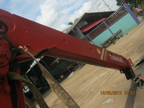 กำลังต่อ จองได้ ขายรถบรรทุกหกล้อฮีโน่หัวสิงห์ไฮเทคเครื่อง HO6C -T เครื่อง-200 แรงม้าติดเครนทอนาโด 3.