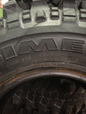 ขายยางตะขาบ 35 x11.5 -16 ตามสภาพ