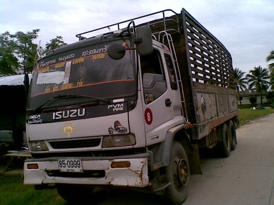 ขาย10ล้ออีซูซุเดก้า 1เพลา FVM33 ยาว6เมตร เครื่อง6HH1 195แรงม้า เบรคจิฟฟี่ พวงมาลัยพาวเวอร์ รถออกห้างแท้ๆ ใช้งานปกติ ชัชซีช่วงปลายมีตำหนิ่ประมาน 50เซนติเมตร ขายตามสภาพ จดทะเบียนปี2541