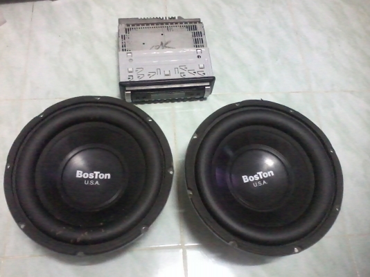 ขายลำโพง10''พร้อม ซีดีไพโอเนียพร้อมใช้