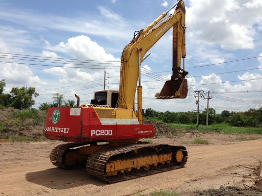 ขาย KOMATSU PC200-5 คอนโทรนสั้น สภาพสวยจริง เดิมจริง ครับคันนี้ สนใจติดต่อโดยตรง 081-4283210 ขาย KOMATSU PC200-5 คอนโทรนสั้น สภาพสวยจริง เดิมจริง ครับคันนี้ สนใจติดต่อโดยตรง 081-4283210