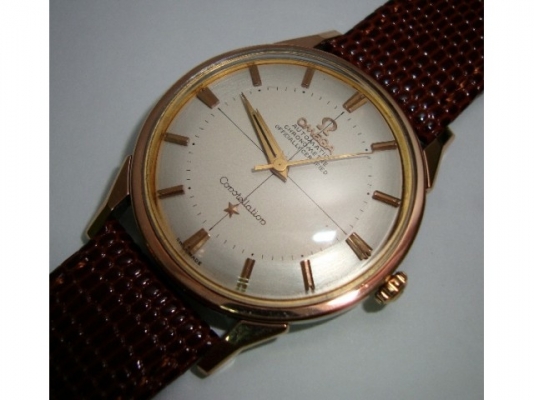 นาฬิกา OMEGA Constellation Automatic หอดูดาว ทอง Pink Gold หุ้ม