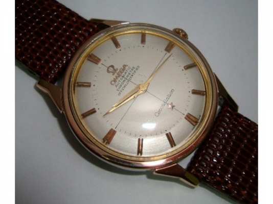 นาฬิกา OMEGA Constellation Automatic หอดูดาว ทอง Pink Gold หุ้ม