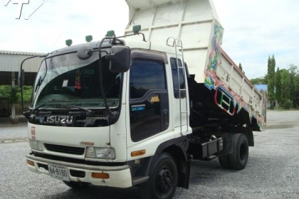.ขายรถบรรทุกหกล้อดั้มISUZU DECA210แรงม้า(6HH1) กระบะยาว 3.80 เมตรกว้าง 2.40 เมตร ยาง 8.25 ขอบ 16นิ้ว