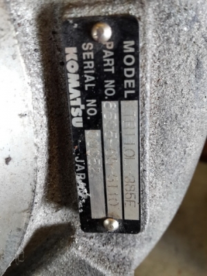 ขาย TURBO KOMATSU ลูกใหญ่ มือสองญี่ปุ่น