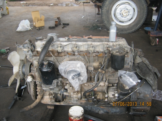 ขายเครื่อง6D16 สวยๆ เพิ่งยกลง (มีทะเบียน) 0810142208