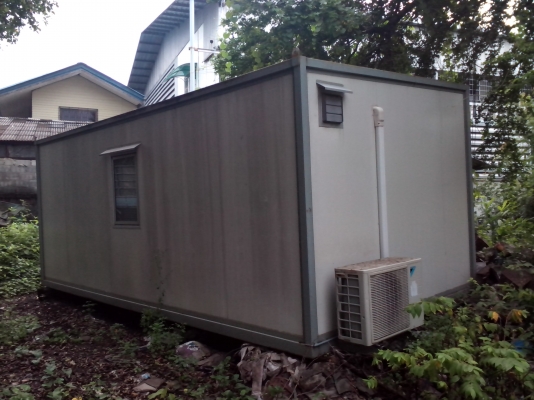 ขายตู้ออฟฟิตพร้อมแอร์สภาพใหม่มาก6เมตร