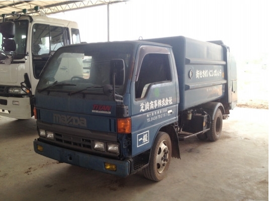 ขายรถเก็บขยะนำเข้าจากญี่ปุ่นสภาพดีพร้อมใช้ เครื่อง 4HG1 129 มีทะเบียนครับ