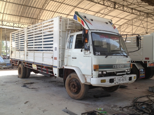 ขายด่วนรถ 6 ล้อ ISUZU ROCKY เครื่อง 6HE1 195 แรงม้ากระบะคารืโก้คอกสูงตามสภาพ กระบะยาว 7.70 เมตร สูง 2.0 เมตร เล่มพร้อมทะเบียนพร้อม รถวิ่งใช้งานอยู่เพิ่งจอดครับ สนใจโทร  081-2659193 คุณสุวรรณ  081-8789119 สุขเกษม  085-3034416 วิยะดา 085-4795337 คุณเล็ก
