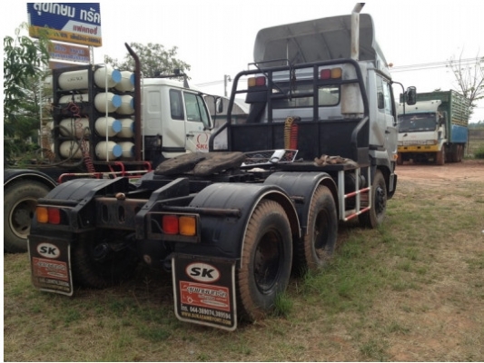 อีกคันครับ 10 ล้อหัวลาก NISSAN UD เครื่อง RE8  315 แรงม้าเป็นระบบน้ำมันเครื่องดีคัชซีสวยราคาถูกพร้อมทะเบียน สนใจโทรเลยครับ 081-2659193 คุณสุวรรณ  081-8789119 คุณสุขเกษม  085-3034416 คุณวิยะดา