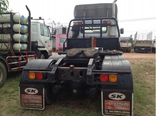 อีกคันครับ 10 ล้อหัวลาก NISSAN UD เครื่อง RE8  315 แรงม้าเป็นระบบน้ำมันเครื่องดีคัชซีสวยราคาถูกพร้อมทะเบียน สนใจโทรเลยครับ 081-2659193 คุณสุวรรณ  081-8789119 คุณสุขเกษม  085-3034416 คุณวิยะดา