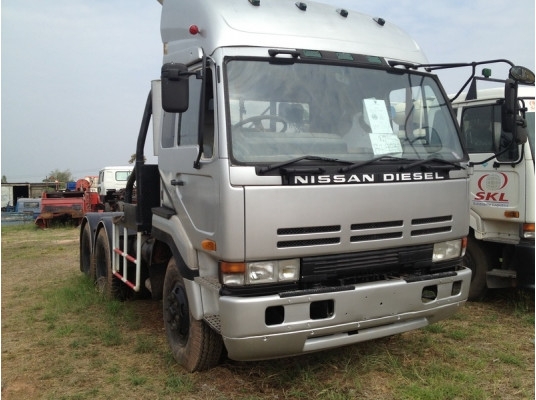 อีกคันครับ 10 ล้อหัวลาก NISSAN UD เครื่อง RE8  315 แรงม้าเป็นระบบน้ำมันเครื่องดีคัชซีสวยราคาถูกพร้อมทะเบียน สนใจโทรเลยครับ 081-2659193 คุณสุวรรณ  081-8789119 คุณสุขเกษม  085-3034416 คุณวิยะดา
