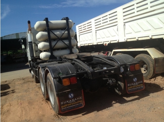 ขายถูกๆหัวลาก VOLVO เครื่องแดวู NGV 100\% 340 แรงม้า ตามสภาพคุ้มค่าน่าใช้รถวิ่งปกติประหยัดครับ พร้อมชุดคิดจูนแล้วเรียบร้อยขายไม่แพงคุ้มแน่นอนอะไหล่มีพร้อม  โทร. 081-2659193 คุณสุวรรณ  081-8789119 คุณสุขเกษม  085-3034416 คุณวิยะดา