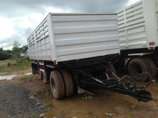 ขายลูกพ่วงต่อใหม่ไม่ได้ใช้ 3 เพลา ดั้ม ยาว 6.30 เมตร สูง 1.5 เมตรพร้อมเก็บงานพร้อมเล่ม โทร. 081-2659193 คุณสุวรรณ  081-8789119 คุณสุขเกษม  085-3034416 คุณวิยะดา