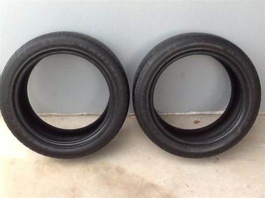 ยาง245/45/18 สองเส้น