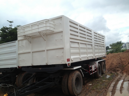 อีกคันครับ ขายลูกพ่วงต่อใหม่ไม่ได้ใช้ 3 เพลา ดั้ม ยาว 7.20 เมตร สูง 1.70 เมตรพร้อมเก็บงานพร้อมเล่มขึ้นใหม่ทั้งคันครับ โทร. 081-2659193 คุณสุวรรณ  081-8789119 คุณสุขเกษม  085-3034416 คุณวิยะดา