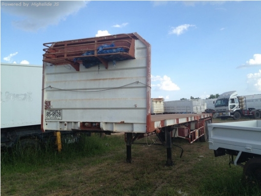 ขายหางเทรลเลอร์ 3 เพลา พร้อมทะเบียนหาง ยาว 12.50 เมตร กว้าง 2.50 เมตร ใช้งานอยู่เพิ่งจอดขายครับสภาพสวยพร้อมใช้ตามสภาพครับ มี 3 คันครับ สนใจโทร  081-2659193 คุณสุวรรณ   081-8789119 สุขเกษม  085-3034416 วิยะดา 085-4795337 คุณเล็ก