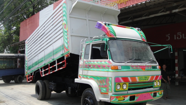 ISUZU JCM ดั๊มข้าวเปลือก ดั๊มมีเนียม เครื่องดี คัสฃีสวยจัด