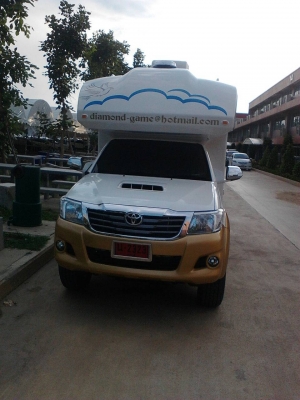 D Satellite จานดาวเทียมติดรถยนต์ฝีมือคนไทย