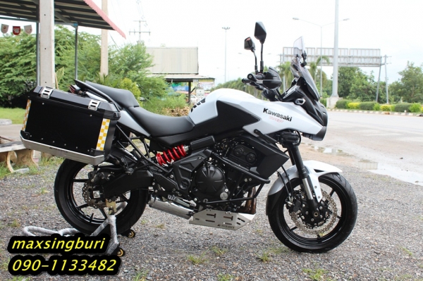 แม็กสิงห์บุรี//KAWASAKI VERSYS ปี2012 ปลายปี สภาพโครตหล่อแต่งเต็มคัน พร้อมลุย 319000 ด่วน