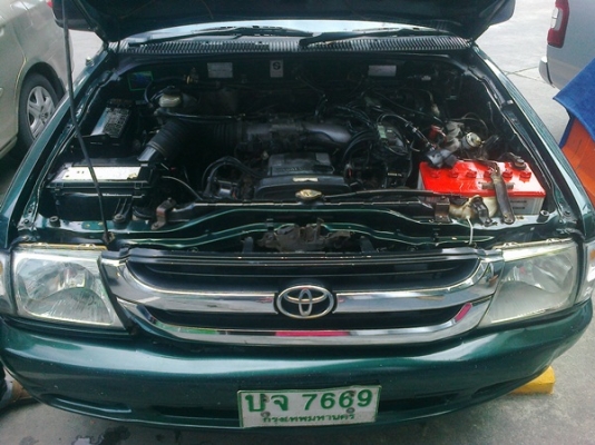 2002 TOYOTA, HILUX TIGER 2.5 J STANDARD CAB 2JZ เกียร์ธรรมดา เกียร์หัวฉีดNGV 2 ถัง พร้อมหลังคา ขนของค้าขายคุ้มค่าประหยัดสะใจ
