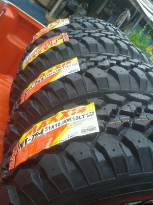 ขายMud MAXXIS 754 ขนาด31x10.5R15ของใหม่ปี13ราคาพิเศษ ขายMud MAXXIS 754 ขนาด31x10.5R15ของใหม่ปี13ราคาพิเศษ