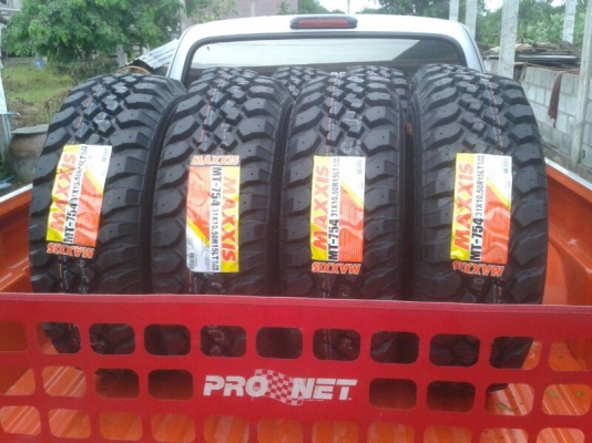 ขายMud MAXXIS 754 ขนาด31x10.5R15ของใหม่ปี13ราคาพิเศษ