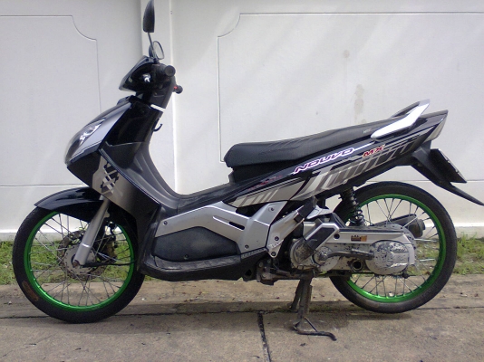 yama nouvo mx รถเครื่องเดิมคับ