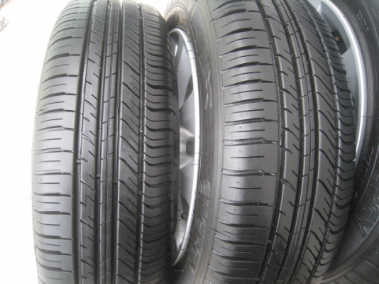 ขายล้อแม็ก Honda city ป้ายแดง 15"x5.5" et45 4รู100 + ยาง ปี 2113  สนใจติดต่อเล็กคลองสามครับ (081-3747940)