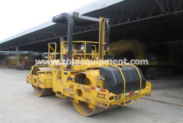 รถบด 2006 Sakai SW800 (สองล้อเหล็ก) เครื่องจักรมือสองนำเข้าจากต่างประเทศ พร้อมใช้งาน เอกสารพร้อมโอน ชั่วโมงทำงาน 6,613 ชั่วโมง