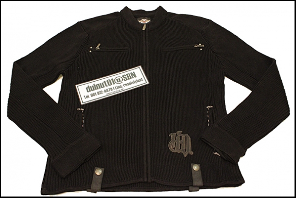 Harley-Davidson Zip Up Sweatshirt Riding Jacket