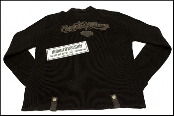 Harley-Davidson Zip Up Sweatshirt Riding Jacket