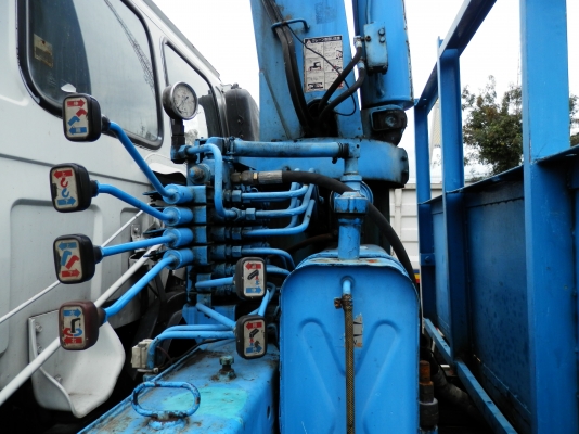 6ล้อช่วงยาว6.70มISUZU ROCK165ติดเครนTANADO ขนาด3.5ตัน