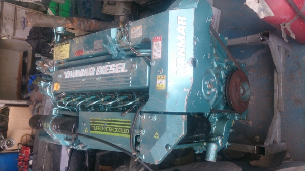 ขายด่วน เครื่องยนต์เรือ ดีเซล ยันม่า  พร้อมใช้