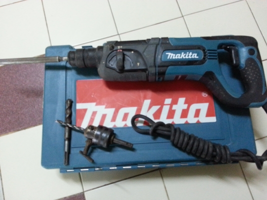 ขายสว่านโรตารี่makita3ระบบสภาพดีมากๆอุปกรณ์และกล่องเก็บครบชุดพร้อมใช้งานครับ