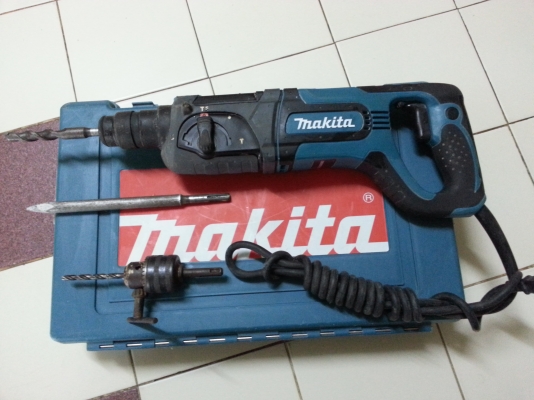 ขายสว่านโรตารี่makita3ระบบสภาพดีมากๆอุปกรณ์และกล่องเก็บครบชุดพร้อมใช้งานครับ