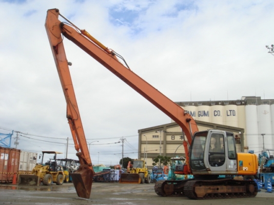 ขายด่วน Hitachi EX120-5  อาร์มยาวจากญี่ปุ่น 14  เมตร  รถสวยสภาพดี นำเข้าจากญี่ปุ่นเองจ้า  3701  ชม.
