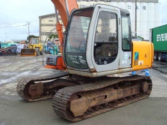 ขายด่วน Hitachi EX120-5  อาร์มยาวจากญี่ปุ่น 14  เมตร  รถสวยสภาพดี นำเข้าจากญี่ปุ่นเองจ้า  3701  ชม.